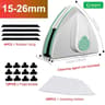 Magnetic Window Cleaner Brush Double Side Automatic Water Discharge Wiper Glass Window Cleaning Too 8
