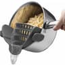 Universal ClipOn Silicone Pot  Pan Strainer  HeatResistant Pasta  Vegetable Drain Tool 6