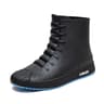 Rain Boots For Men Women Mid Calf Waterproof Winter Lined Outdoor Anti Slip Shoes 6
