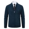 Men Stand Collar Thick Warm Cardigan Sweater Winter Casual Coat 10