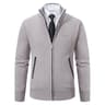 Men Stand Collar Thick Warm Cardigan Sweater Winter Casual Coat 12