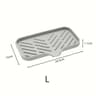 Silicone Faucet Mat Kitchen Sink Tray Soap Dispenser Sponge Drain Pad Countertop Storage 7