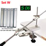 Professional Fixed Angle Knife Sharpener System With Diamond Stones Set 13