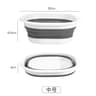 Folding Wash Basin Multipurpose Lightweight Hanging Collapsible Basin For Camping 7