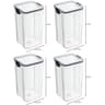 High Quality Sealed Jar Food Storage Box Transparent Plastic Kitchen Organizer 18