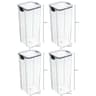 High Quality Sealed Jar Food Storage Box Transparent Plastic Kitchen Organizer 20