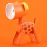 Mini LED Night Light Folding Desk Lamp Cartoon Pet Dog Deer Shape 11