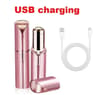 Rechargeable 2 In 1 Eyebrow Razor And Hair Shaver With LED Light 9