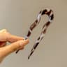 U Shaped Hair Fork Tortoiseshell Acetate Acrylic Hairpin 11