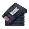 Men High Quality Business Casual Jeans Classic Straight Fit Denim Pants 7