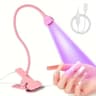 USB Clip On UV Nail Lamp 395nm Mini Nail Dryer For Gel Manicure 7