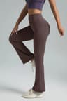 Womens High Waisted Bootcut Yoga Pants Flared Leggings For Workout And Casual Wear 10