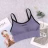 Women Sports Bra Cotton Crop Top Underwear Soft Tube Top Comfort Bra 8