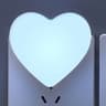 LED Night Light Sensor Control Plug In Night Lamp For Kids Bedroom Stairway 7