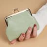 Retro Ladies Buckle Coin Purse Small Candy Color Change Purse 9
