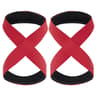 Padded Figure 8 Straps Deadlift Wrist Straps Power Lifters Workout Pull Ups Horizontal Bar Gym Fitn 9