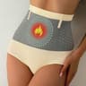 Seamless High Waist Women Shaping Panties Magnetic Therapy Warm Underwear 7