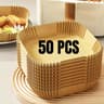 Air Fryer Paper Liners Disposable Oil Proof Waterproof Baking Paper Sheets 7