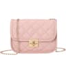 Embroidered Chain Crossbody Bag For Women Small Square Shoulder Purse 8