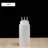Plastic Graduated Squeeze Sauce Bottle With Three Nozzles For Condiments 9