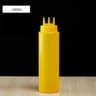 Plastic Graduated Squeeze Sauce Bottle With Three Nozzles For Condiments 14