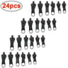 Universal Zipper Repair Kit 6 Or 12 Piece Replacement Sliders 7