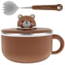 1200ml Insulated Stainless Steel Ramen Bowl With Lid 8