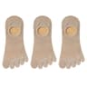 3 Pairs Mens Breathable Toe Socks Casual Finger Boat Socks 11