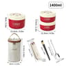 WORTHBUY Portable Thermal Lunch Box For Kids Stainless Steel Bento Box 17
