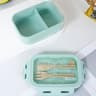 Microwave Safe Lunch Box With Tableware And Airtight Seal 4