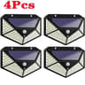100 LED Solar Wall Lights Outdoor Motion Sensor Solar Powered Garden Lamp 8