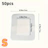 Large Size Hypoallergenic NonWoven Medical Adhesive Wound Dressings 50 Pcs 7