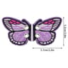 Bling Bat Shoe Wings Embroidery DIY Charm Decorations For Sneakers 17