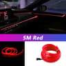 5M Car Interior LED Strip Light Neon Ambient USB Light 7