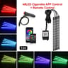 Neon LED Car Interior Ambient Foot Light USB RGB Light 23