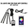 RGB Car Interior Ambient LED Light Strip 2345m 10