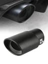 Car Exhaust Muffler Tip Pipe Stainless Steel Chrome Rear Tail Trim 13