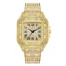 Luxury Business Steel Strap Roman Scale Quartz Watch For Men 6