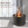 Kinscoter Simulated Flame Aroma Diffuser Bonfire Air Humidifier Ultrasonic Cool Mist Maker With LED 6