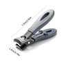 Portable Ultra Sharp Stainless Steel Nail Clippers With Wide Jaw Opening And Anti Splash Design 8