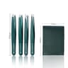 4 Piece Stainless Steel Tweezer Set Unisex Professional Precision For Facial Hair Eyebrows Ingrown  6