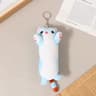 Lovely Long Cat Plush Doll Keychain For Kids And Girls Soft Stuffed Animal Pendant 9