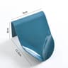 Wall Mounted Plastic Self Adhesive Bathroom Soap Holder With Drain 8