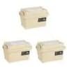 Outdoor Tissue Storage Box Portable 11L Camping Napkin And Seasoning Organizer Bucket 13