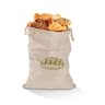 Reusable Linen Bread Storage Bag With Drawstring For Homemade Artisan Loaves 8