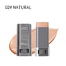 Long Lasting Foundation Makeup Stick With Built In Blending Brush Concealer Coverage 24