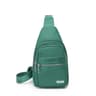 Outdoor Nylon Chest Bag For Women Lightweight Commuting Small Backpack 12