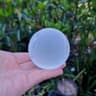 Crystal Sports Ball Figurine Glass Sphere 40mm Sports Decor For Home And Office 6