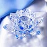 Crystal Lotus Flower Figurine Glass Decoration For Home And Wedding 11