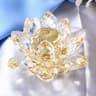 Crystal Lotus Flower Figurine Glass Decoration For Home And Wedding 12